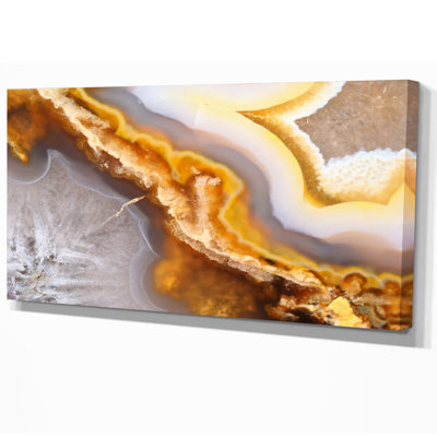 Natural Agate at Crystals - reproduction de photo