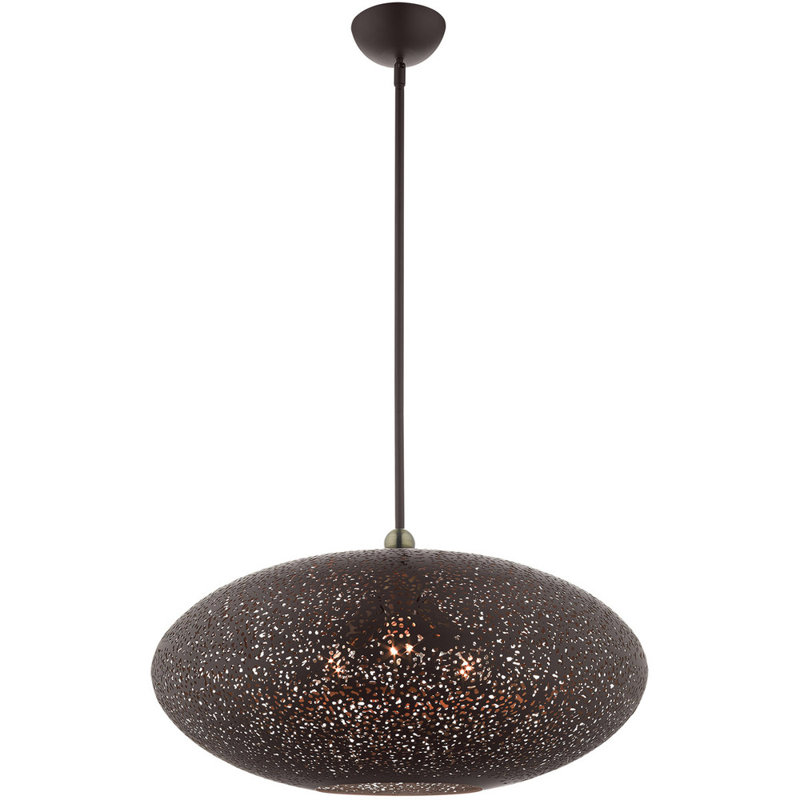 Luminaire suspendu sphère 3 lumières
