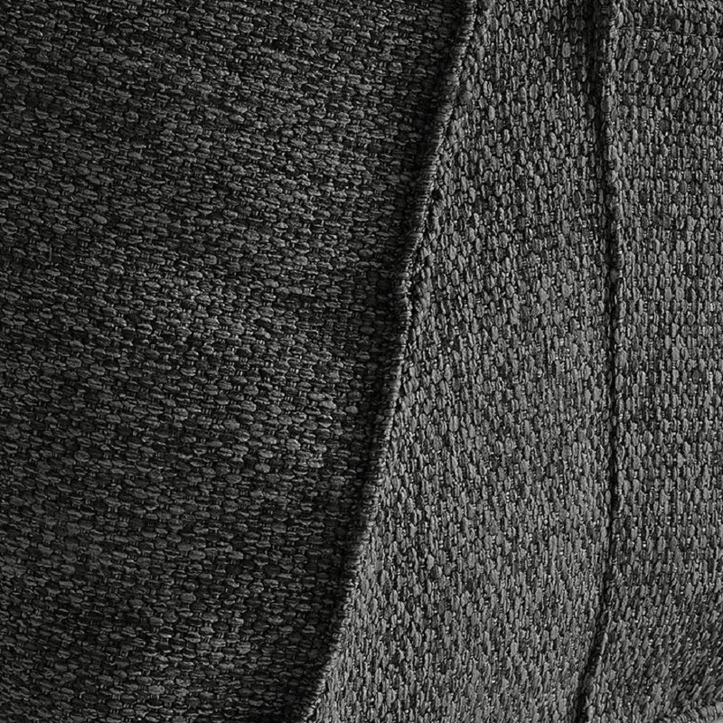 Coussin de tête de lit confortable, Gris anthracite, Très grand lit