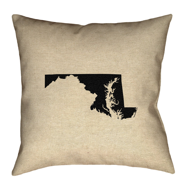 Coussin Katelyn Smith, 18 po x 18 po, Noir, Polyester filé