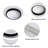 9.44" Acrylic&iron Led Flush Mount Ceiling Light