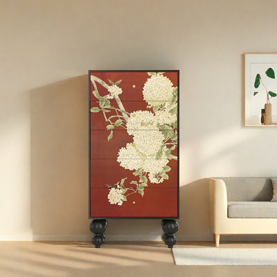 Armoire de rangement avec commode 19,7 po