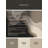 Machine Washable Panameno Casual Ombre Rug in Black – Binding-1980809077