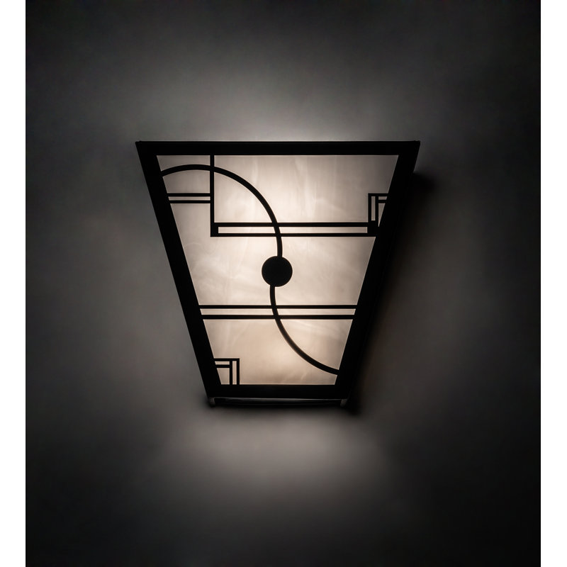 2 - Light Flush Mounted Sconce