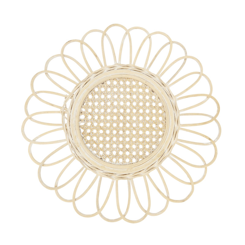 Rattan Collection 100% Rattan No Pattern Round Placemat