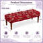 Banc capitonné de style européen Pocono-792081379