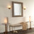 Rorschach Engineered Wood Flat Wall Mirror-620417873