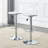 Modern Minimalist Bar Chairs And Bar Stools. Can Rotate 360 ° And Adjust Lifting. PET Backrest And PU Seats. Set Of 2. Suitable For Bars, And Front Desk Cashiers.-659647493