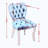 Tufted Upholstered Fabric Dining Chair,Set of 2-1277073116