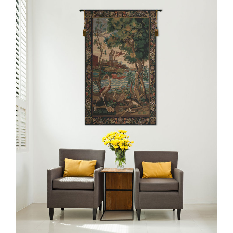 Gate To The Sea Tapestry Wall Art, 55" H x 33" W