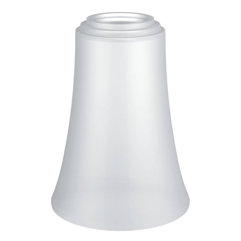 Abat-jour cloche Eva 5,74 "Eva (à pince) en blanc