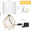 Lampe de table 13,8 po Hakun-1541660404-1541660405