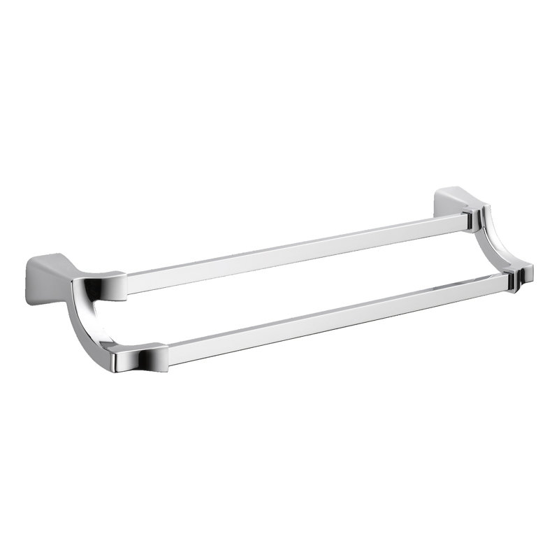 TeslaÂ® 26" Wall Mounted Towel Bar, Chrome