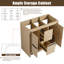 Meuble-lavabo simple 36 po Eardisley