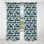 Motif floral rayé Nautical Charm - Rideau rayé occultant - 1 panneau-107546634
