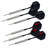 Viper Steadfast Bristle Dartboard and Backboard Set with Darts