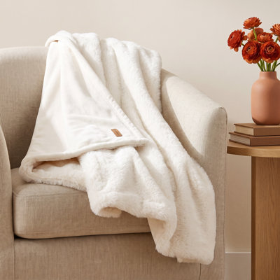 Luxe Faux Fur Throw Blanket
