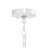 6-Light Metal Chandelier