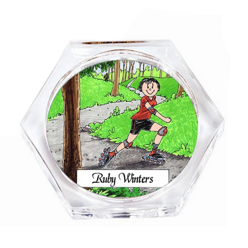 Ensemble de 4 sous-verres personnalisés, Oui