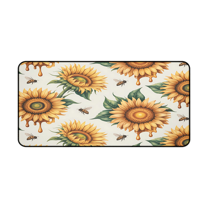 Polyester Desk Pad, 31.5x15.5