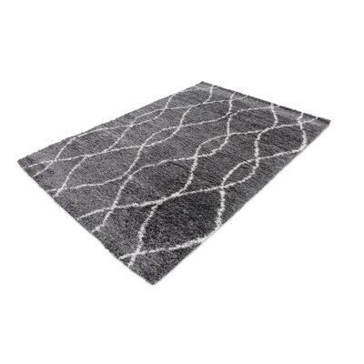 Elegido Abstract Shag Area Rug