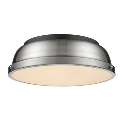Calico Steel Flush Mount