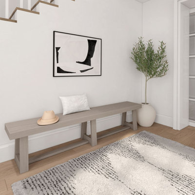 Tonyna 85" Solid Wood Bench