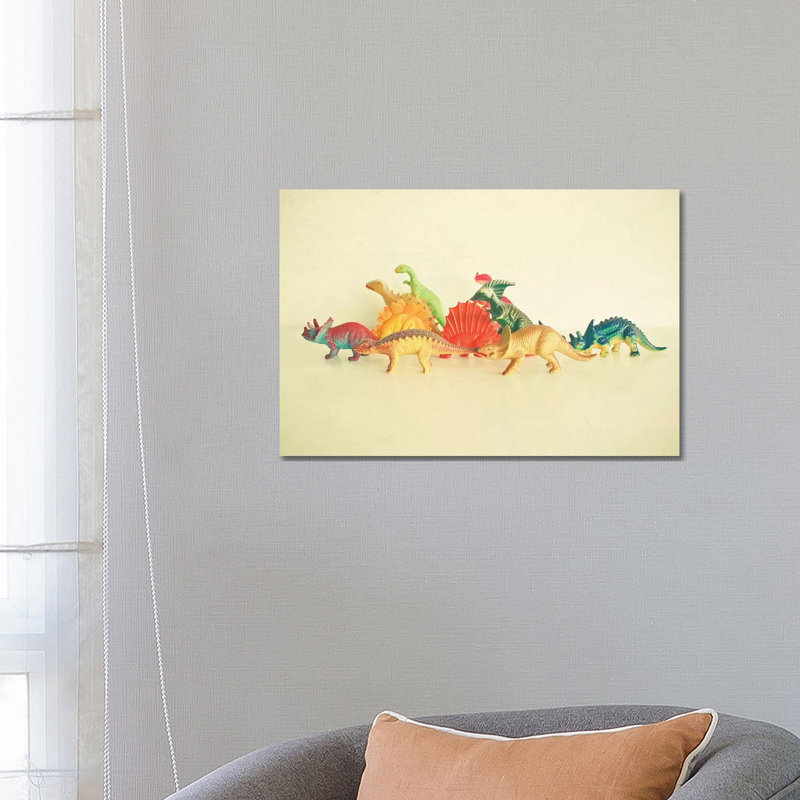 Walking With Dinosaurs by Cassia Beck - Wrapped Canvas Gallery-Wrapped Canvas Giclée
