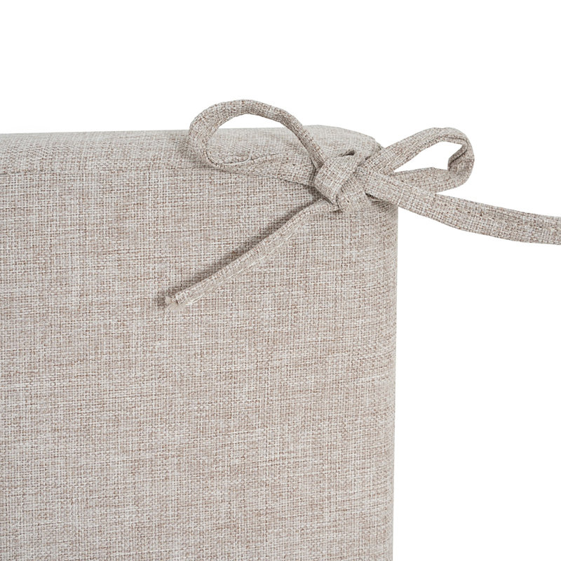 Outdoor Chaise Lounge Cushion For Ultimate Patio Relaxation, Beige