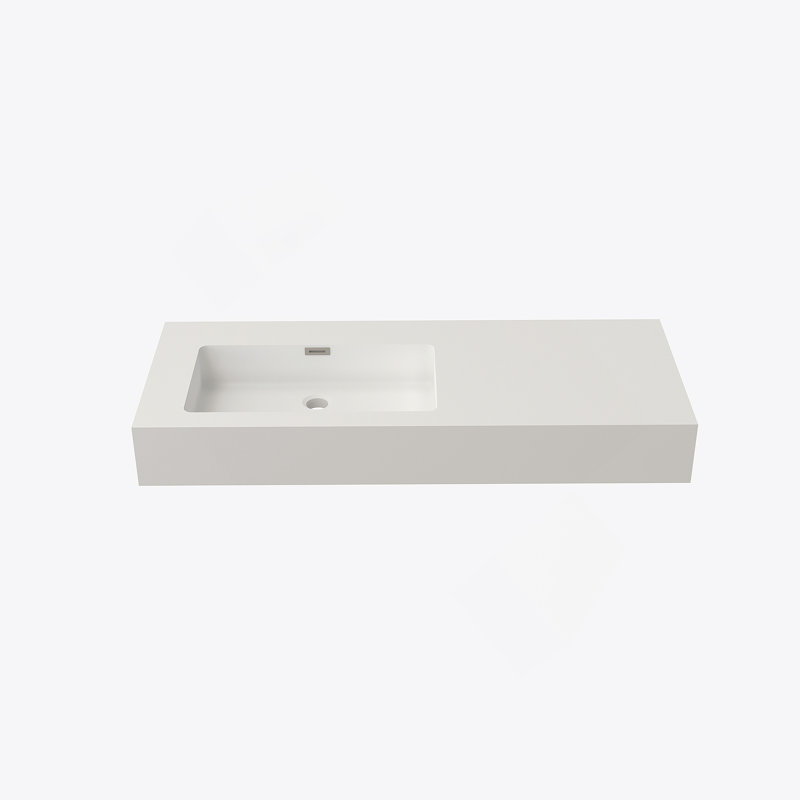 Stone Resin Solid Surface Bathroom Vanity Basin Sink