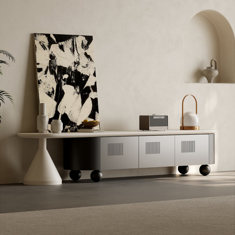 Meuble télé simple et luxueux de style français