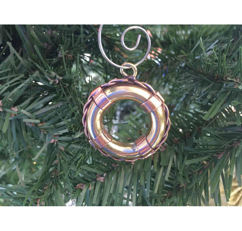 5'' Handmade Metal Holiday Shaped Ornament