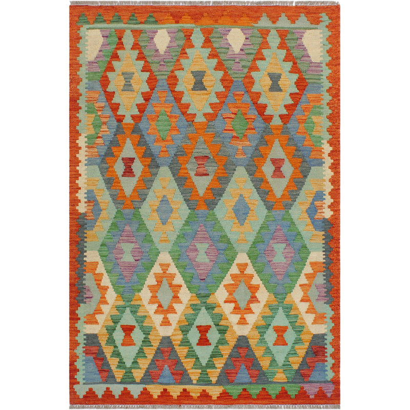 Ceporah Wool Geometric Rug