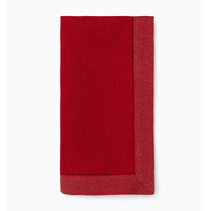 Filetto Linen Rectangle Napkins