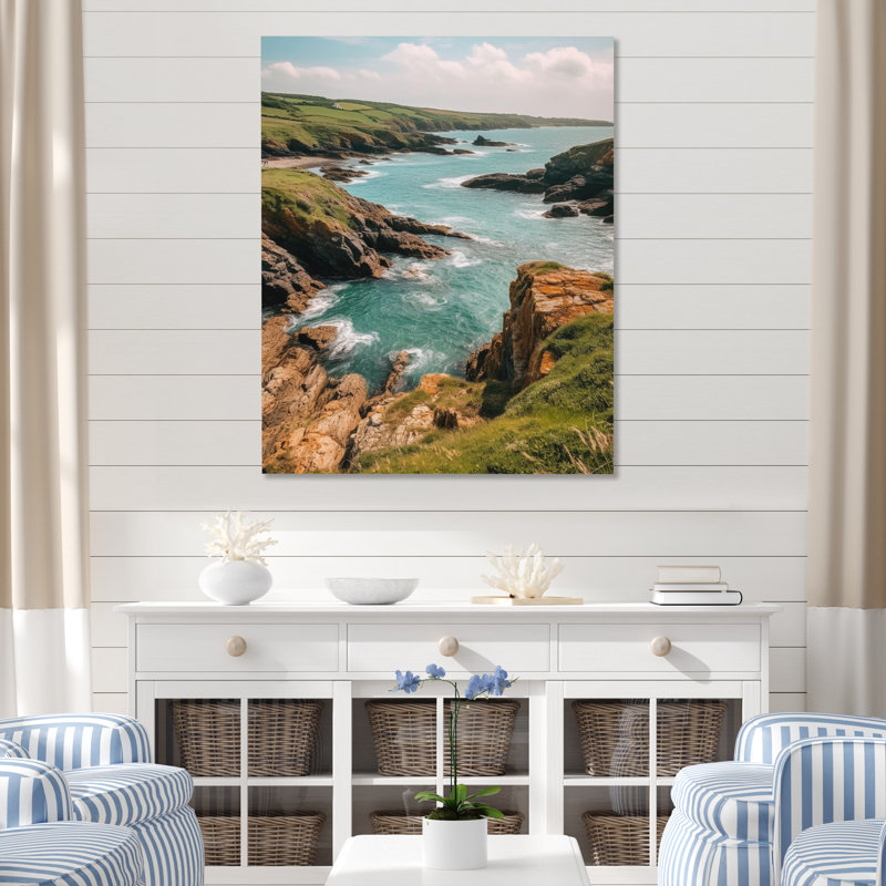 Coastal Horizons VI - Impression, H 44 po x l 34 po x P 1,5 po, Toile tendue
