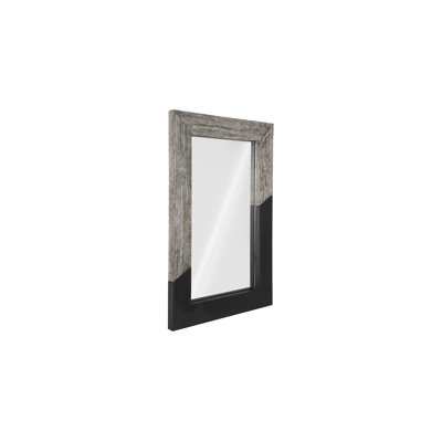 Geometry Wood Mirror