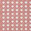 Tapis intérieur / extérieur en chenille tissé à la machine à motif géométrique orange-90726149