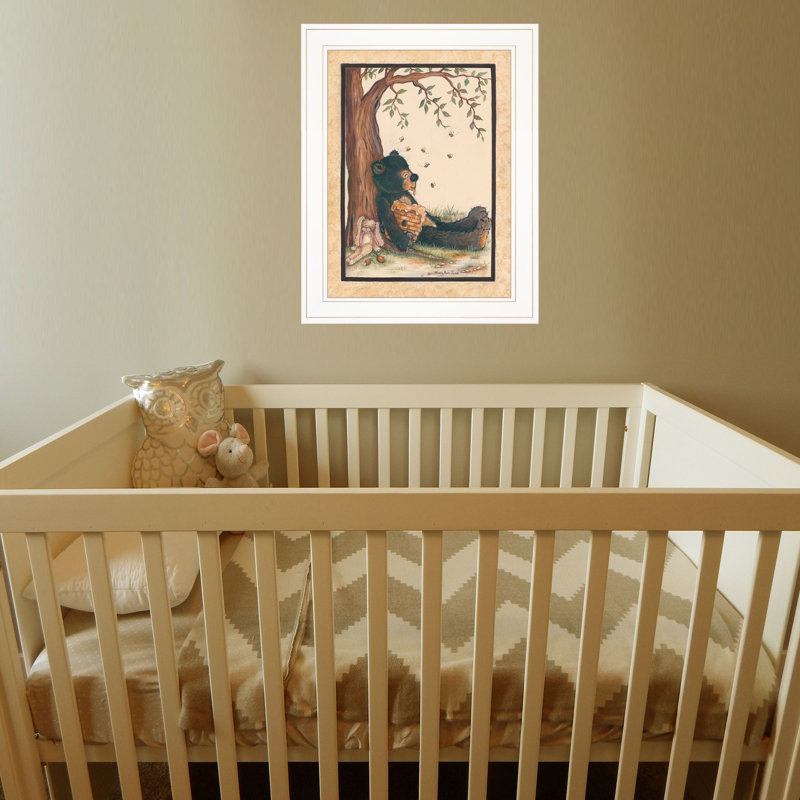 Thorncliffe Nap Time Framed Art, White Framed