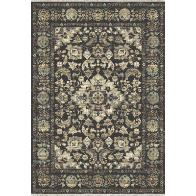 Tapis gris foncé Ngo