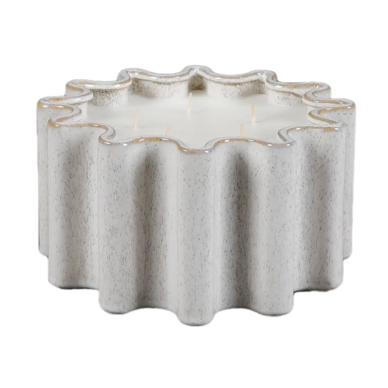 Bougie en céramique 8,88 "(53 oz) - Bambou