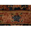 Tapis traditionnel antique à teinture végétale 12 x 21