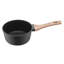 Casserole antiadhésive de 1,5 pte avec couvercle en verre et poignée amovible noir-117792942-117792943