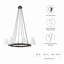 Lustre 8 lumières Surround by Modway-1666729841