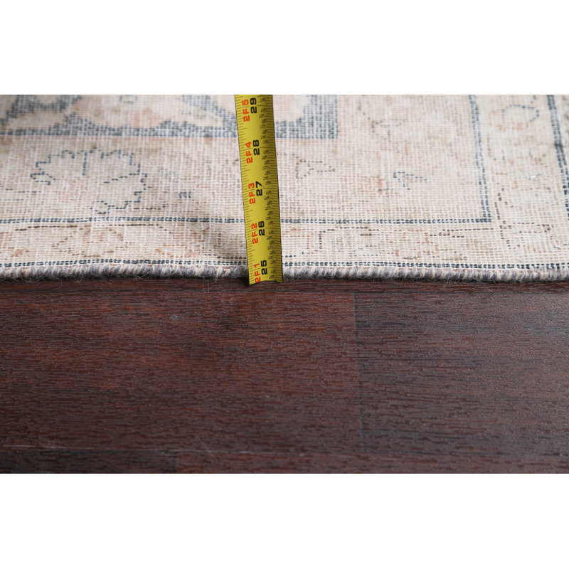 One-of-a-Kind 9'8" X 13'4" 1960s Wool Area Rug in