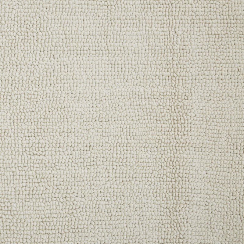 Fromma Cotton Blend Bath Rug, Ivory