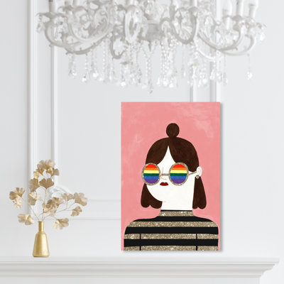 «View in Color Rainbow», reproduction d'impression sur toile