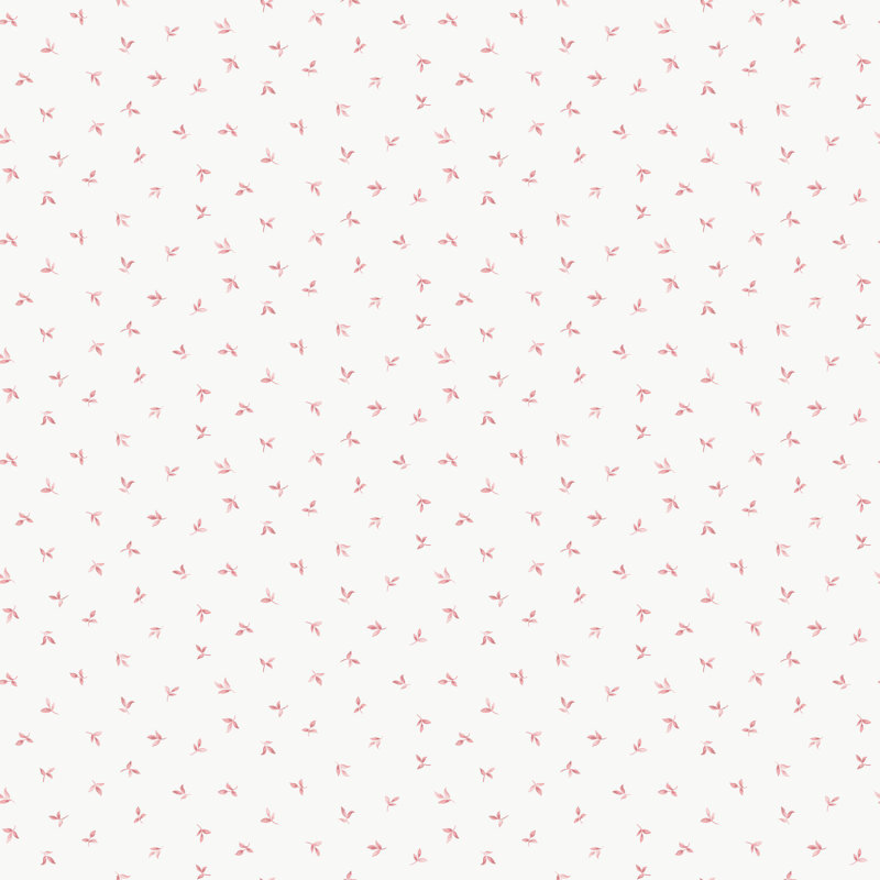 Galerie Miniatures 3 Pink Tree Leaf Wallpaper