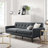 Engage Herringbone Fabric Sofa-765991831