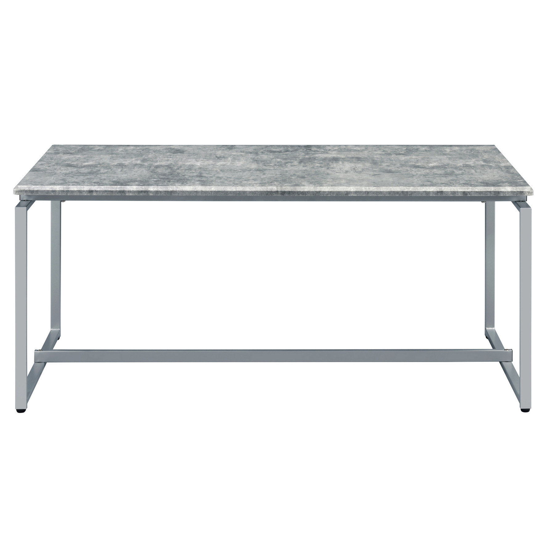Ivy Bronx Grey And Silver Occasional With Stable Sled Bases - For ...