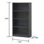 Morgan 150cm H x 80cm W Standard Bookcase-630257904